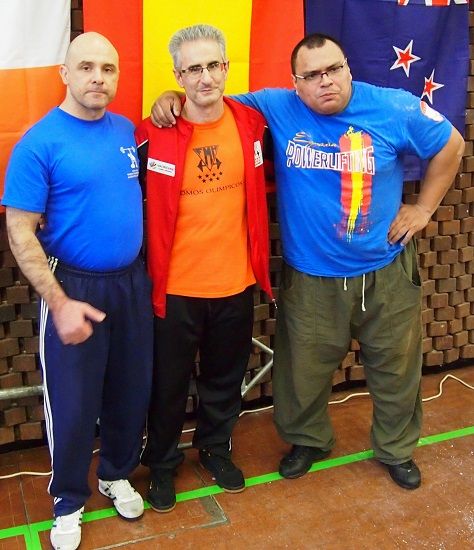 Los campeones Lucio Doncel y Felix Saman